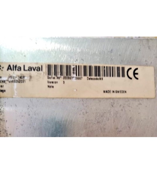 Alfa laval vcu-160 viscochief viscosity control unit version 