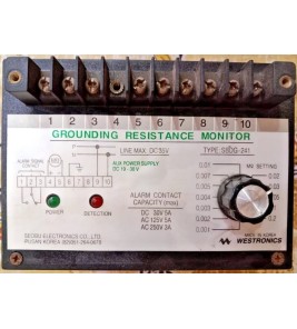 Westronics Grounding Resistance Monitor SBDG-241