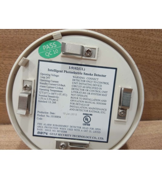 Set of 10X GST i-9102(ul) intelligent photoelectric smoke detector