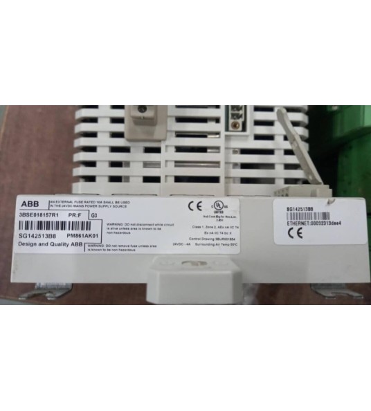 Abb Pm861a Processor Unit 3bse018157r1 Pr: F