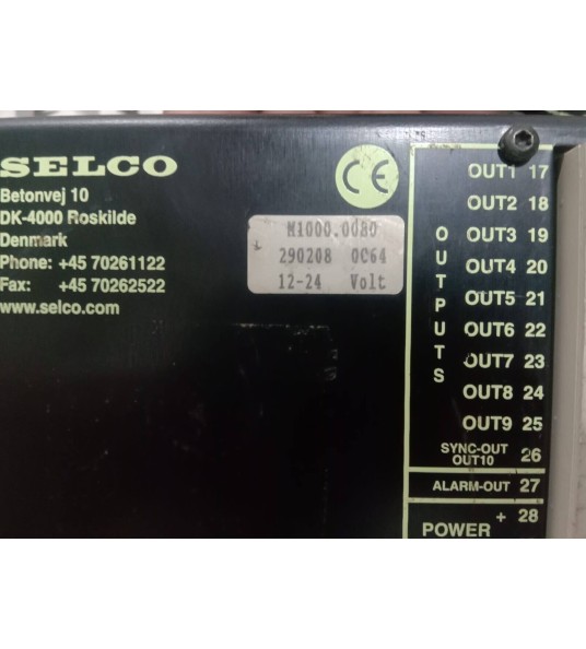 Selco m1000.0080 alarm monitor (Tested)