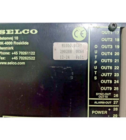 Selco m1000.0080 alarm monitor (Tested)