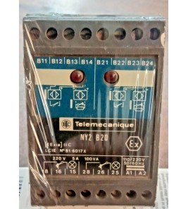 Telemecanique Schneider Electric ny2 b20 safety relay barrier