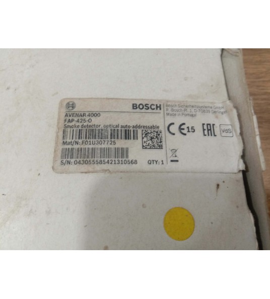 Set of 5X Bosch fap-425-0 smoke detector