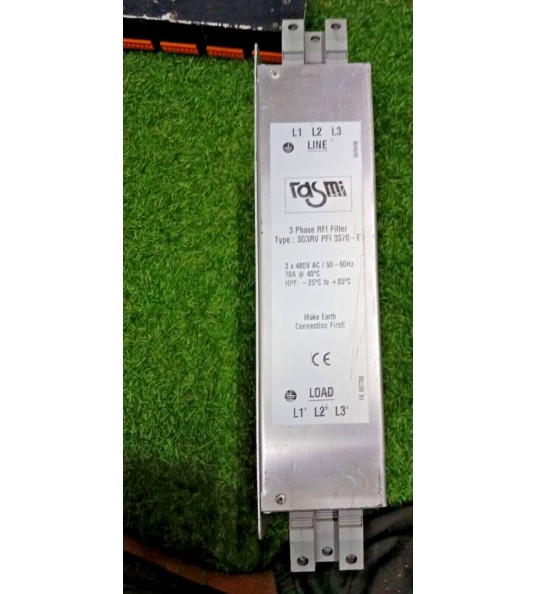 Rasmi electronics 3g3Rv pfi 3070-e 3 phase rfi filter