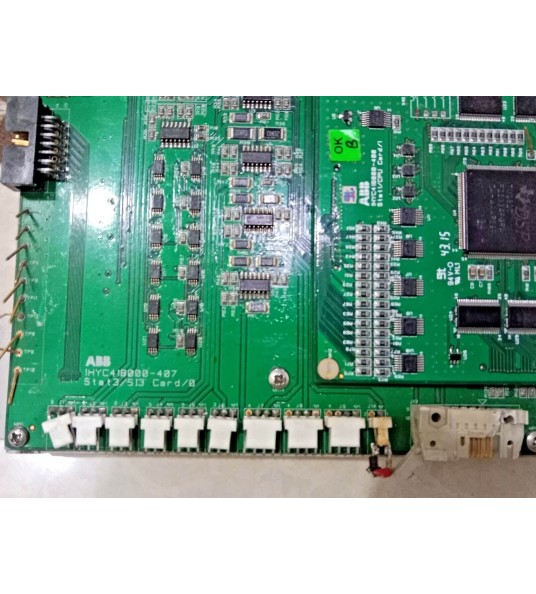 Abb 1hyc418000-407 pcb card stat3/SI3 /card 