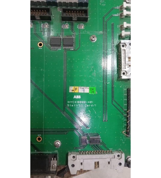 Abb 1hyc418000-401 pcb card stat1/SI1 /card