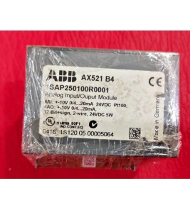 Abb ax521 b4 analog input/output module 1sap250100r0001