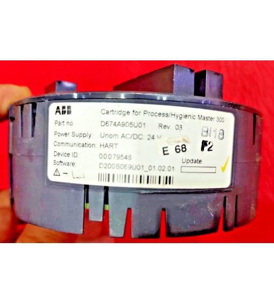 Abb   d674a905u01 cartridge for process/hygienic master 300