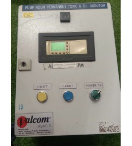 Valcom Asap-3 pump room permanent Toxic & o2 Monitor