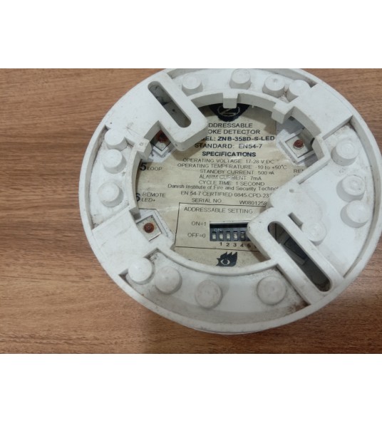 Set of 8X Addressable znb-358b-s-led smoke detector