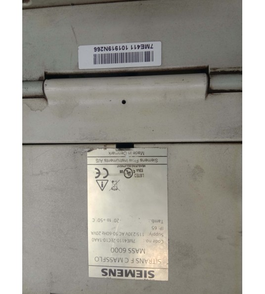 Siemens mass 6000 flow transmitter 7me4110-2ec10-1aa0