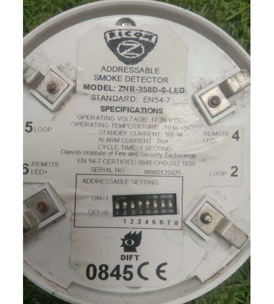 Addressable znb-358d-s-led Smoke Detector