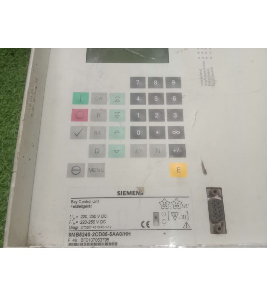 Siemens 6mb5240-2cd05-5aa0\hh bay control unit