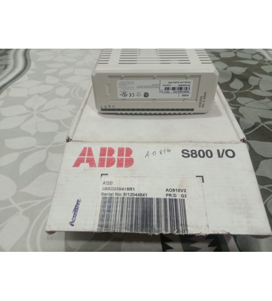 Abb Ao810v2 analog output module with 3bse038415r1 (NEW)