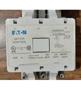 Eaton a200m4cac motor control